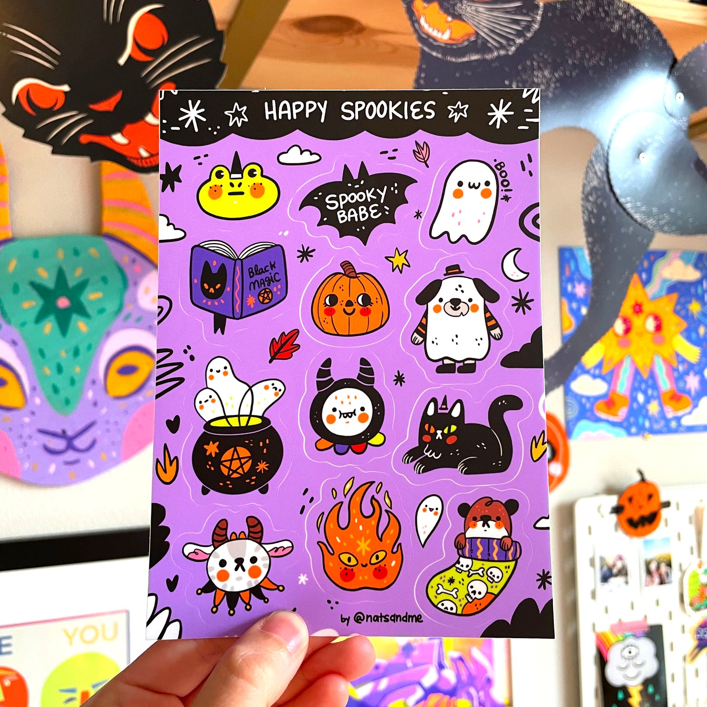 Happy Spookies! ✷ Matte Sticker Sheet ✷